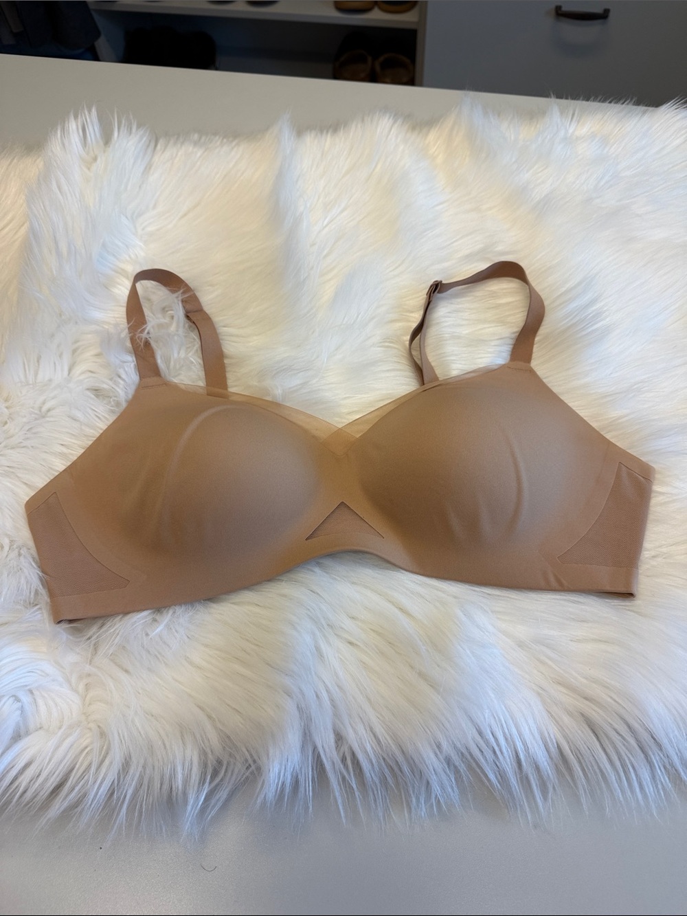 Honeylove wireless Nude T-Shirt Bra - 34C